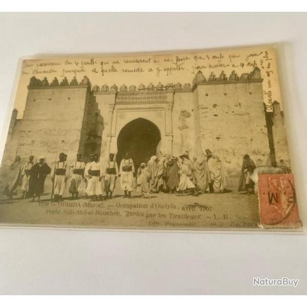 Occupation de Oujda - avril  1907