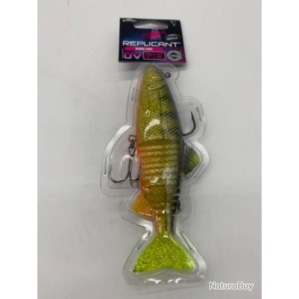 Leurre replicant Fox Rage jointed 18 cm natural perch