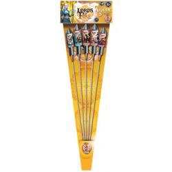 Feu d'artifice - Fusées " Arwen " Hyper puissantes X5 pièces