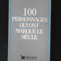 100 personnages qui ont marqué le siècle sélection réader's digest , arafat, piaf, proust, elvis, ma