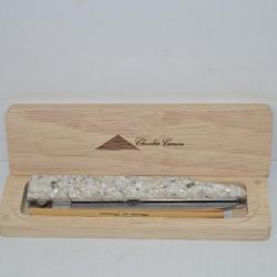 Couteau Manche en Coquille d'huitres de Charles Canon