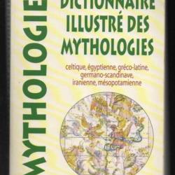 dictionnaire illustré des mythologies , celtiques, egyptienne, gréco-latine, germano scandinave,