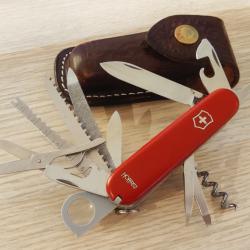 Victorinox couteau suisse Champion C Hoffritz 1983-1985 Collector + pochette cuir