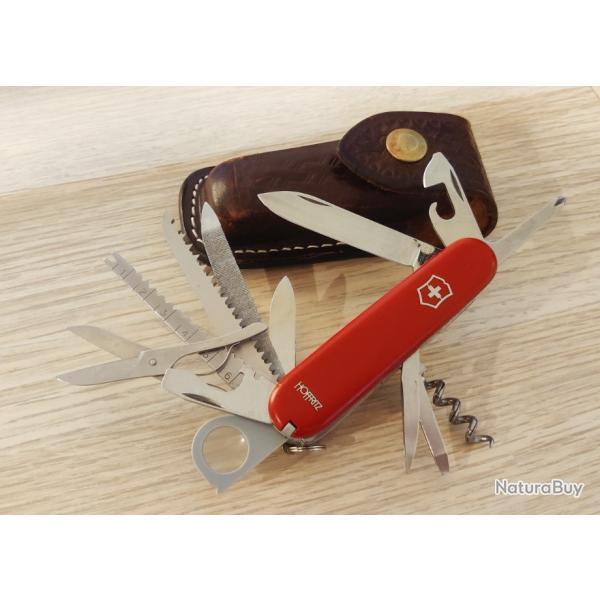 Victorinox couteau suisse Champion C Hoffritz 1983-1985 Collector + pochette cuir