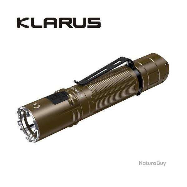 Lampe Torche Klarus XT2CR PRO DESERT TAN - 2100 Lumens tactique et rechargeable