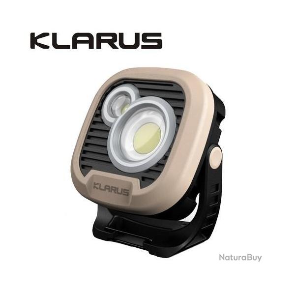 Lanterne Klarus WL3 Khaki 1500 Lumens - Rechargeable et Powerbank