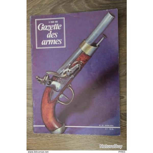 GAZETTE DES ARMES N 25 1975 BAIONNETTES LEBEL AN XIII SAUER UND SOHN 1938