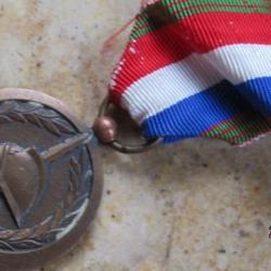 rare médaille MEDAILLE SOIXANTENAIRE 1914 1918 UNION NATIONALE DES COMBATTANT En reconnaissance
