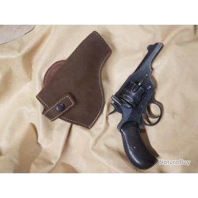 Étui en toile pour revolver Webley Luger de l'armée britannique .455