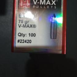 Hornady Vmax 75 gr 6 mm 243
