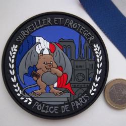 écusson obsolète ! collection police Paris insigne PVC