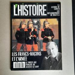 Revue L'Histoire. Les Franc-Maçons et l'Armée