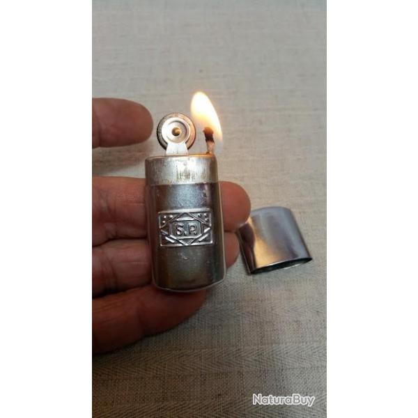 Briquet mini essence SP mtal chrom vintage accessoires fumeur