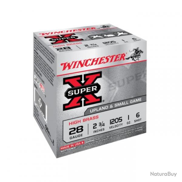 Cartouche Winchester Super X 28g Cal. 28 70 Par 1