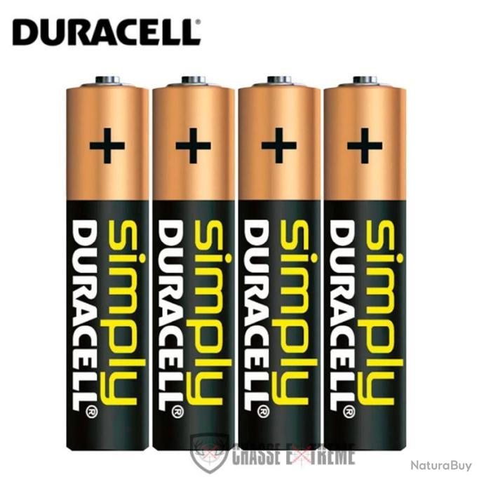 Piles alcalines AAA LR03 1,5 volt - Duracell