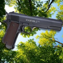 Pistolet ASG STI Lawman CO2 - Réplique Authentique du Colt 1911 en Airsoft - Réplique haut de gamme