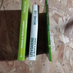 lot de trois livres de jardinage