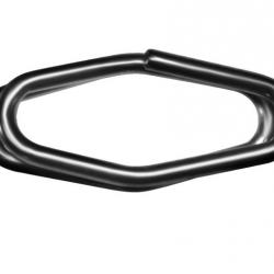 Anneaux Brisés Bouz Ring 130 lbs Par 15 10,2mm 4,6mm