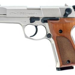 Pistolet Walther P88 Cal 9 mm Pak - Nickel/Wood