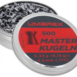 Plombs à tête plate Masterkugeln Umarex x500