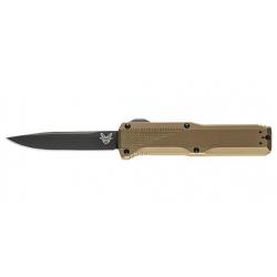 Couteau automatique Benchmade Auto Phaeton Sable