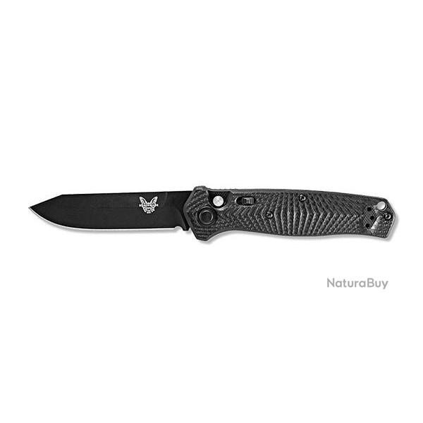 Couteau pliant Benchmade Mediator lame Noire Lisse