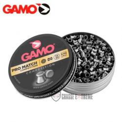 500 Plombs GAMO Pro Match Compétition Cal 4,5 mm