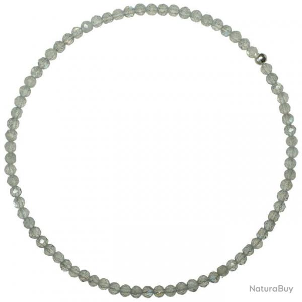 Bracelet en labradorite - Perles facettes ultra mini