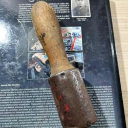 Outil grenade en bois exercice hongroise idéal Allemand WW2 1939/195