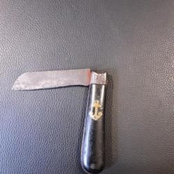Très vieux couteau marine