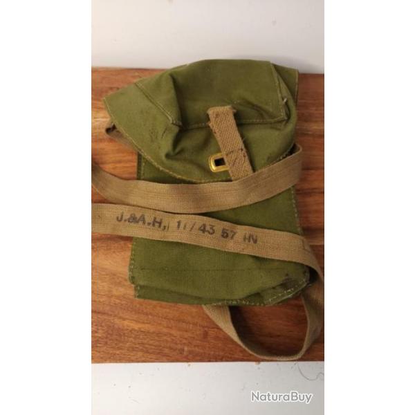 Musette pouch mag anglais ww2 militaria