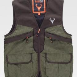 GILLET DE CHASSE ANTI RONCE IMPERMEABLE