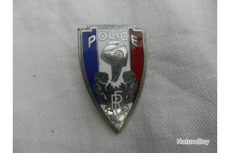 Ancien insigne Police Nationale pour képi - Insignes - Pucelles