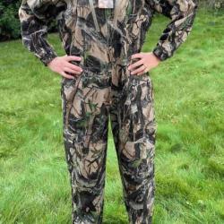 Belle combinaison camoufléee, version chaude DOUBLEE, chasse, pêche, tir