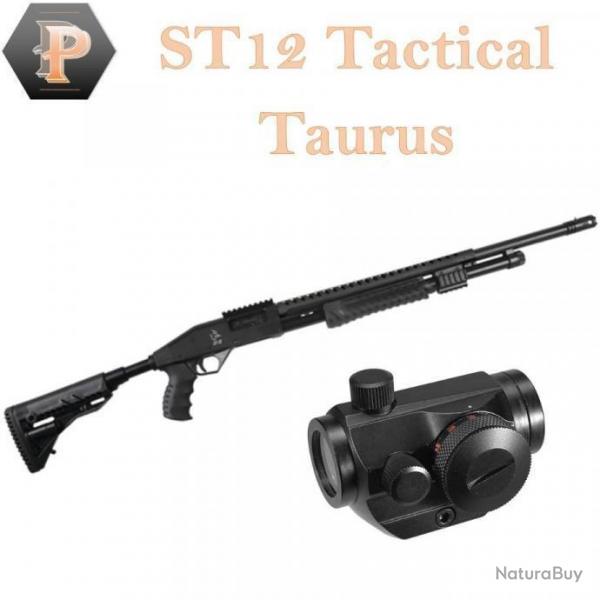 BF23 Pack fusil à pompe Taurus ST12 TACTICAL + Point Rouge