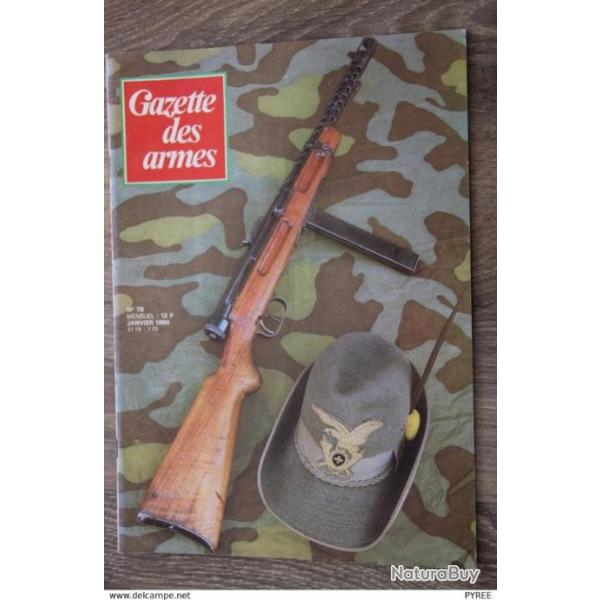 GAZETTE DES ARMES N 78 1980 RUGER OLD ARMY PM BERETTA PISTOLET DRAGON. 1767 FESTUNG LORIENT