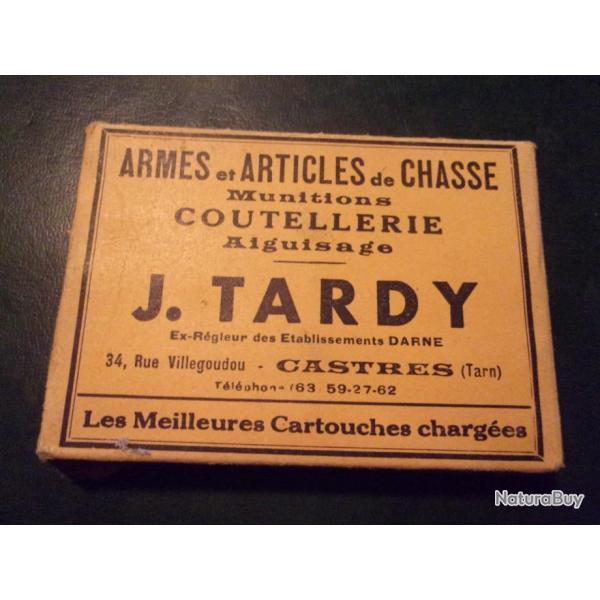 Pour collection ancienne boite de cartouches en carton vide cal: 24