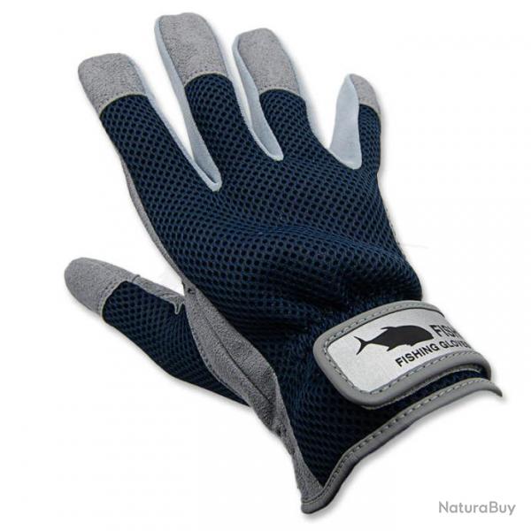 Gants Fisherman High Grip XXL Bleu Marine