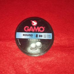 Plombs 5.5 mm ronds - Gamo Round - boite entamée