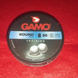 Plombs 4.5 mm ronds - Gamo Round - boite entamée
