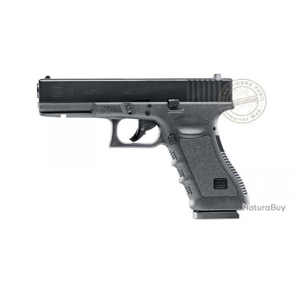 Pistolet  plomb CO2 4,5 mm BB - GLOCK 17 - Blowback
