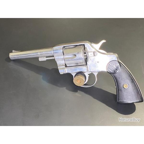Revolver Colt DA 38  1895 navy D2 d'poque sublime