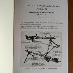 Documentation sur les Mitrailleuses allemandes Mg 34 et Mg 42
