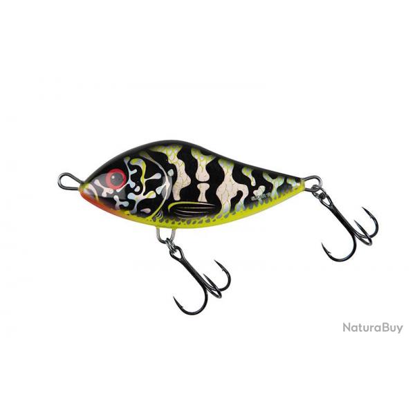 Poisson Nageur Salmo Slider Sinking 12cm SD12S Holographic Green Pike