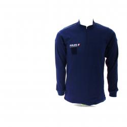 Polo manches longues Police Nationale
