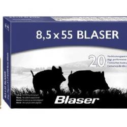 balles 8,5x55 Blaser SoftPoint 13.6g (4 boites )