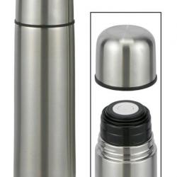 Bouteille Isolante Type Thermos 0,5 Litre Avec Bouchon à Cliquet Boisson Chaude