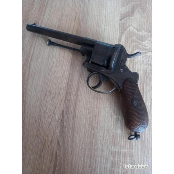 REVOLVER D OFFICIER ELG TYPE LEFAUCHEUX 12MM