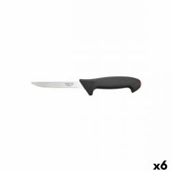 6 Pièces - Couteau de cuisine SABATIER Pro Tech Longueur lame 13 cm Acier inoxydable