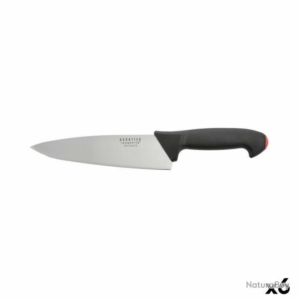 6 Pices - Couteau de cuisine Chef SABATIER Pro Tech Longueur lame 20 cm Acier inoxydable